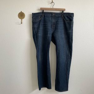 Old Navy Dark Blue Slim Straight Jeans - 44 x 32